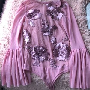 beautiful sheer bodysuit!!